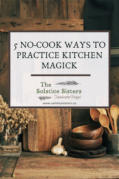 My life as a witchy chef